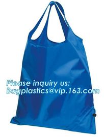 custom promotional reusable grocery 190t polyester foldable shopping bag,High Quality academy outdoor zipper pocket cust