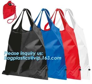 Designs Easy carry small foldable pocket tote polyester reusable folding shopping bag,full print 210d polyester foldable