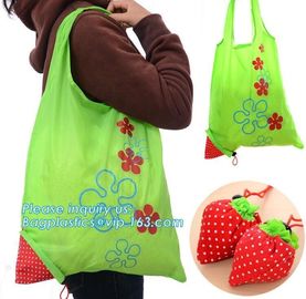 Custom Recyclable Foldable Polyester Shopping Bag with any pattern,Various Fabric and Pattern reusable polyester shoppin