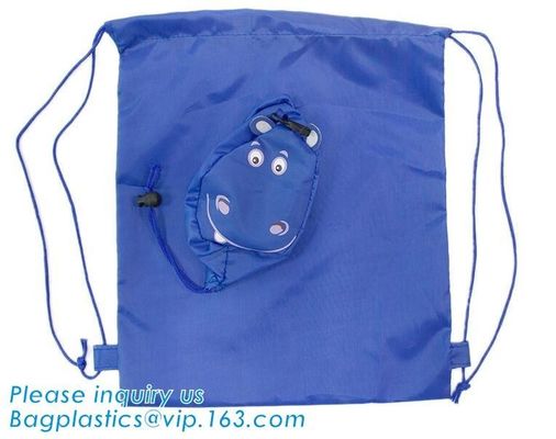 Promotional Sports Gym Sack Polyester Drawstring Bag With Logo Printed,pouch design sublimation printing polyester shopp