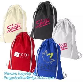 New recycled pp woven bag custom foldable polyester shopping bags,Hot Sales Gym Bag Drawstring 210d Polyester Drawstring