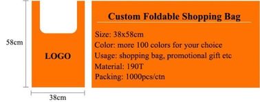 polyester Portable Foldable Shopping Bag plastic Strapping Box Roll Up bag with factory price,210D polyester shopping foldab