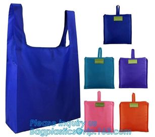 Factory Price Fast Delivery Polyester Folding Tote Waterproof Fruit Strawberry Nylon Foldable Shopping Bag / folding