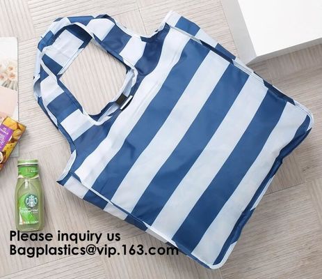 Foldable Handled Polyester Bag, Wholesale New Design Strawberry Polyester Nylon Bag,Reusable Foldable Polyester Carry Ba