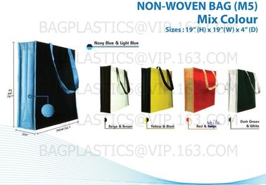 pp nonwoven bag, promotional recycled glossy laminated pp nonwoven shopping bag, Foldable Nonwoven Bag, nonwoven tote sh