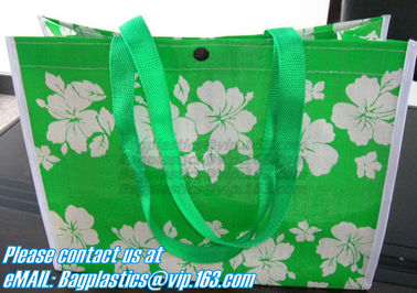 PP WOVEN SHOPPING BAGS, WOVEN BAGS, FABRIC BAGS, FOLDABLE SHOPPING BAGS, REUSABLE BAGS, PROMOTIONAL BAGS, GROCERY SHOPPI