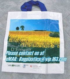 PP WOVEN SHOPPING BAGS, WOVEN BAGS, FABRIC BAGS, FOLDABLE SHOPPING BAGS, REUSABLE BAGS, PROMOTIONAL BAGS, GROCERY SHOPPI