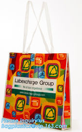 Reusable Eco Large PP Woven Shopping Grocery Tote Bag with Logo, Super quality gift pp woven shopping bag with zipper