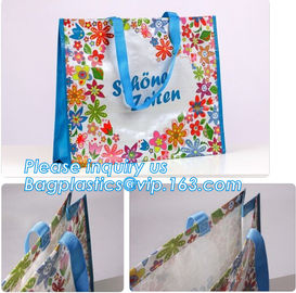 Promotional plastic laminated custom shopping pp woven bag, logo pp woven shopping bag,reusable pp bag woven,recycle pp