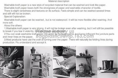 Tyvek paper, Paper, Cardboard, Kraft paper, Art paper, Wood free paper, washable brown paper waterproof foldable tyvek l