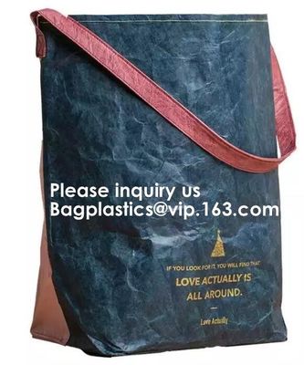 Recycle Waterproof Zipper Nylon PP Insulated Cold Food Heated Keep Warm Lunch Bag Food Delivery Tyvek Cooler Lunch Bag