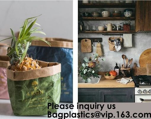 DuPont Paper Bags Shopping Bag,Custom LOGO Tyvek Washable Tearproof Paper Tote Shopping Bag, Bagease, Bagplastics, Pak