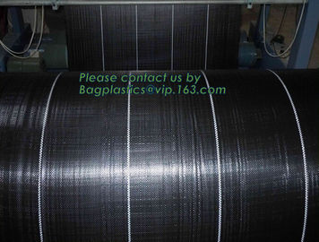 Heavy duty Weed barrier fabric, landscape fabric for weed control, biodegradable pp woven ground cover,Weed Barrier Fabr