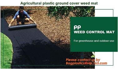 Supply heavy duty 100% virgin anti grass weed barrier/garden weed barrier cloth/agricultural ground cover mesh with UV r