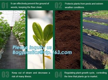 best quality agricultural weed barrie,UV stable Polypropylene woven fabric weed barrier,maintenance free anti weed mat,