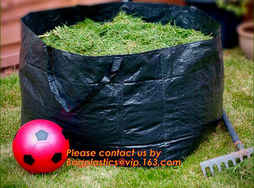 Sand building garbage packing polypropylene pp woven garden sacks bags,Heavy Duty Reusable Garden Waste PP Woven Garden