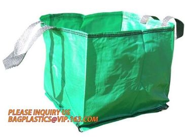 Yard Leaf Collecting Garden Bag Dustpan For Leaf,Water proof UV- and tear-resistant garden leaf bag,jumbo garden leaf co