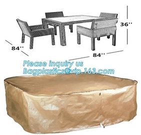 Indoor & outdoor use super quality funiture protective cover,garden funiture swimming pool lounge chair seat cover fabri