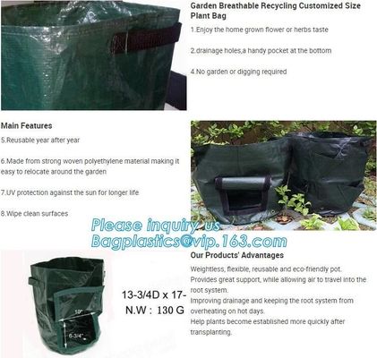 100 /200/300 gallon tan tree grow bag 100gallon grow bag for plant trees,vegetables grow bags planting bags growing bags