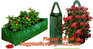 4 pocket, 6 pockets, 9 pocket bags, handle grow bags, Hanging Plant Bags,Hanging Strawberry Flower Bag Planter Pouch gro