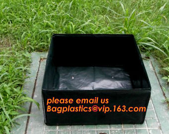 7 Gallon Grow Bags /Aeration Fabric Pots w/Handles (Black),Breathable Non-woven plant pots with handles 40 gal grow bags