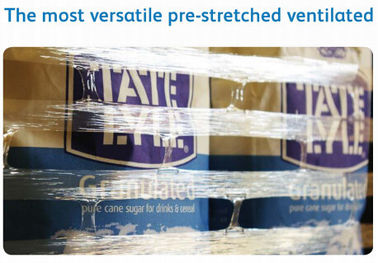 STRETCHED VENTILATED FILM,PRE-STRETCHED VENTILATED FILM, machine wrap ventilated stretch film,pre stretched ventilated s