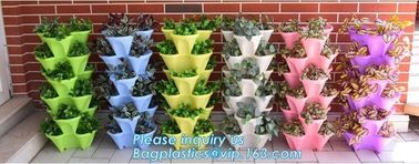 Home Decoration Black And Green Color Plastic Flower Pots,Biodegradable bamboo fibre flower pots,Desktop&Balcony decorat