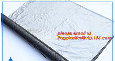 black/silver/white/blue biodegradable plastic agricultural mulch film price,20 micron white black plastic mulch film UV