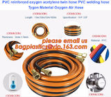 PVC reinforced oxygen acetylene twin hose PVC welding hose Tygon Material Oxygen Air Hose
