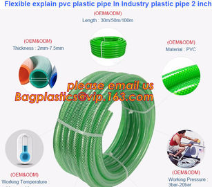 PVC Layflat Hose For Agriculture Industry PP cam-lock layflat hose kit