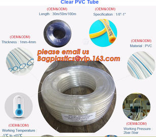 PVC suction hose, PVC Steel Wire Hose Soft Light and Long Usage Life