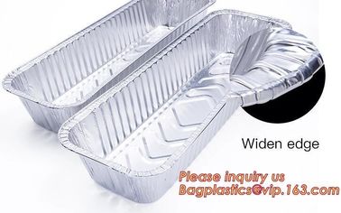 OEM Disposable kitchen use Aluminum Foil Container,Easy opening and simple Disposal Aluminium Foil Container BAGEASE PAC