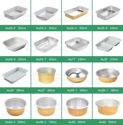 Microwave Disposable Aluminum Foil Pizza Baking Tray Pans container Sizes,pan box trays takeaway Container,kitchen and B