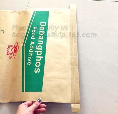 Color printed kraft paper laminated pp woven bag,Kraft paper laminated pp woven bag for cement 25kg,eco-friendly feed pa