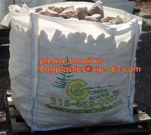 100% virgin PP woven big bag/jumbo bag FIBC for cement sand,super sacks 1000kg pp woven fabric big bags jumbo sand bag