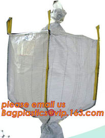 High Quality Big Bulk Screen Printing 1 Ton PP Woven jumbo Container Bag,Top open virgin polypropylene woven big jumbo b