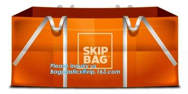 skip bulk bags pp material big bag jumbo bag for animal feed，Belts Tubular Jumbo Bag U-Type Jumbo Bag Mesh Bag High Load