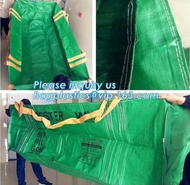 Construction waste skip bag FIBC garbage dumpster PP bulk bag,skip bag skip hop bag skip hop diaper bag, bagplastics,pac