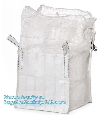 pp woven big fibc jumbo bag for coal cement,100% Virgin Material pp woven bulk bag 1000kg-3000kg,FIBC Recycle Container