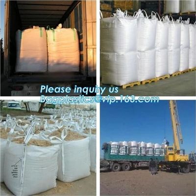 PP jumbo bag/ big bag/ton bag for sand, building material, chemical, fertilizer, flour , sugar,China factory directly bi