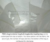 Big Fabric Raw Materials Bulk Bag Polypropylene Woven Sacks 1 Ton Tote Bags,Custom size fibc jumbo PP woven big bag supe