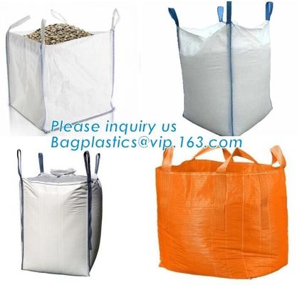 U-type competitive price 100% PP breathable bulk big woven fibc bags mesh jumbo bag for firewood potato, BAGPLASTICS