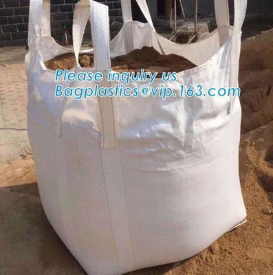 ton jumbo bag for coal,one ton bulk bag,pp woven big bag,100% new polypropylene pp woven bulk bag big bags 1000kg jumbo