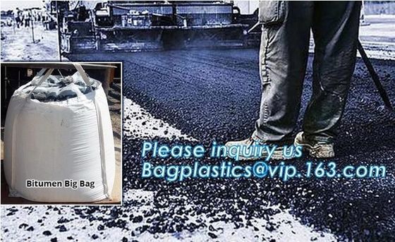 BITUMEN BIG BAGS, FOOD GRADE BIG BAGS, OIL BAG, BOTTOM SPOUT,INNER LINER BAG,FERTILIZER BAG, VENTILATED BREATHING BAG BI