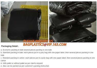 PE Dumpster Container Drawstring Liners,8 Mil Black Open Top Drawstring Dumpster Container Liners,Polyethylene roll-off