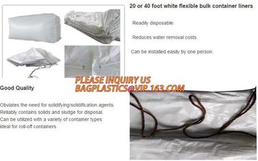 40 foot multifuction perfessional bulk container dry liners, 20 or 40 foot white flexible bulk container liners, bagease