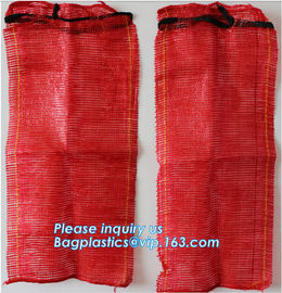 50kg pe raschel firewood leno mesh bag with factory price,Plastic PE raschel mesh net potato bags 50kg, HDPE mesh bag fo