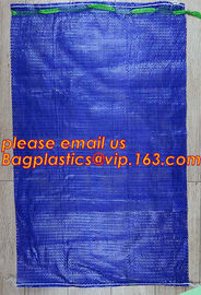 Supply Professional PE 50 lb mesh Leno Raschel onion packing bag,agricultural use PE Plastic Raschel mesh bag for packin