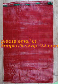 agricultural use PE Plastic Raschel mesh bag for packing vegetables,PP WOVEN Leno raschel mesh net bag for fruit and veg