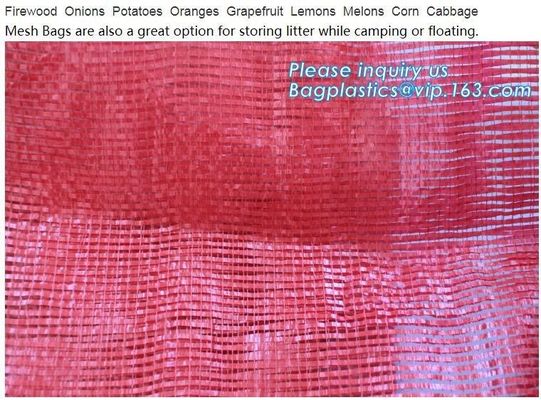 Promotional raschel pp woven mesh bag,Machine Knitted Pp Vegetables Raschel Mesh Bag,Fruit and vegetables Raschel mesh b